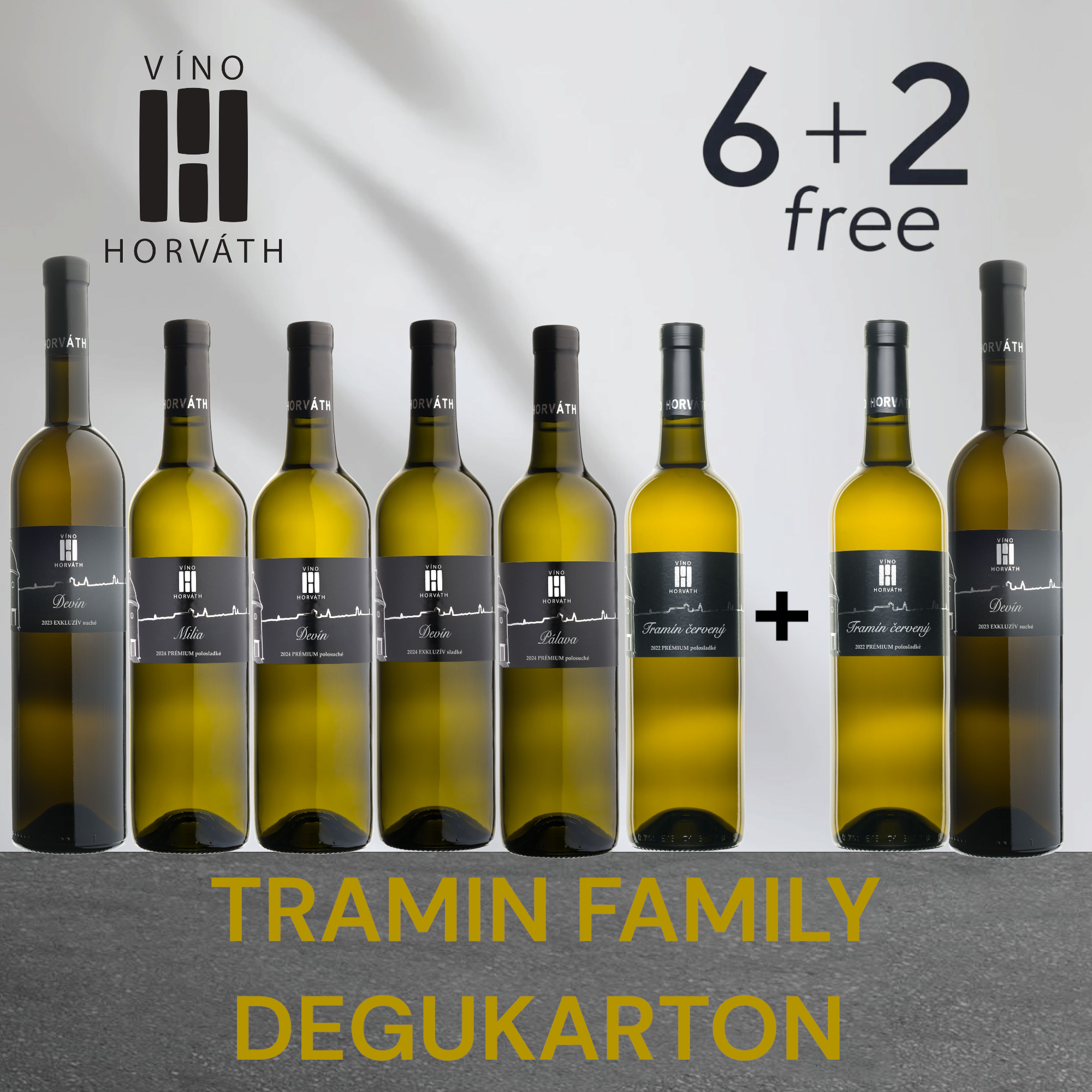 Tramín family DEGUKARTÓN 6+2